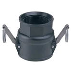 FEMALE PP COUPLER FEMALE THREAD - TYPE D