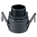 FEMALE PP COUPLER MALE THREAD - TYPE B
