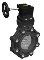 CEPEX ABS XTM LUG BUTTERFLY VALVE-EPDM-WITH GEARBOX