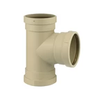 PP VENTILATIONS TEE M/IN.MF. - GRÅ RAL 7032