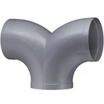 PPs VENTILATIONS Y-STYKKE - GRÅ RAL 7037