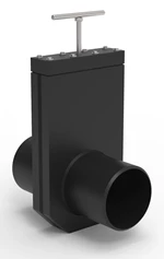 PL-GATEVALVE-P - AISI316 - 2 BAR - WASTEWATER