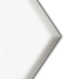 PVC-CAW EXTRUDED SHEET, WHITE 9002. (2,90 KG) - FOIL ON 1 SIDE