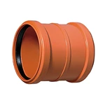 PP SEWAGE COUPLER WITH STOP